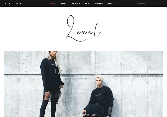 Lexel-Blogger-Template