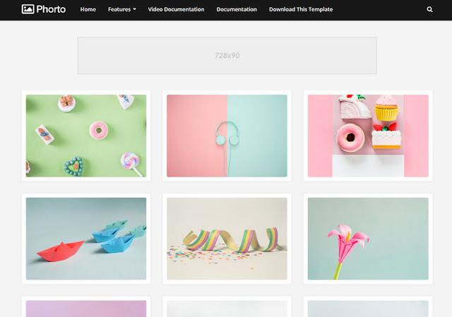 Phorto-Blogger-Template