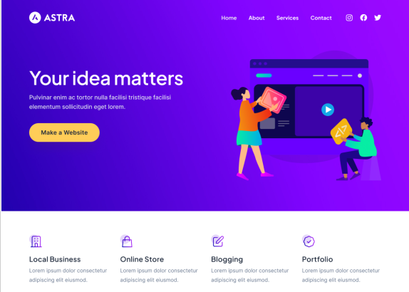 Astra WordPress Theme
