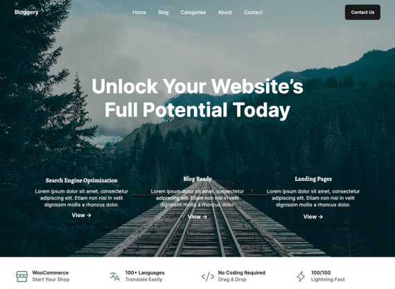 Bloggery WordPress Theme