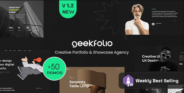 Geekfolio HTML Template