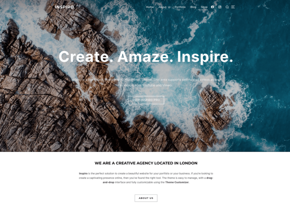 Inspiro WordPress Theme