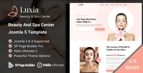 Luxia Joomla 5 Template