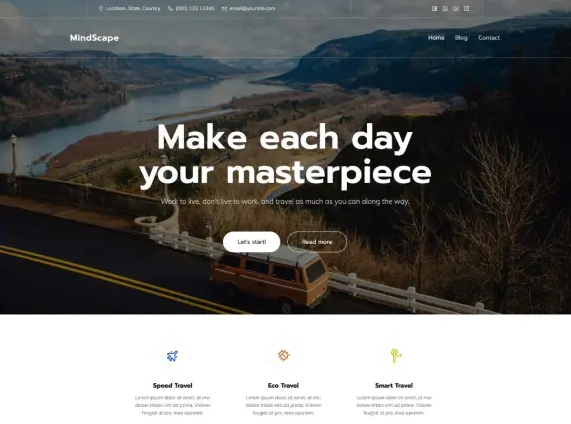 Mindscape WordPress Theme