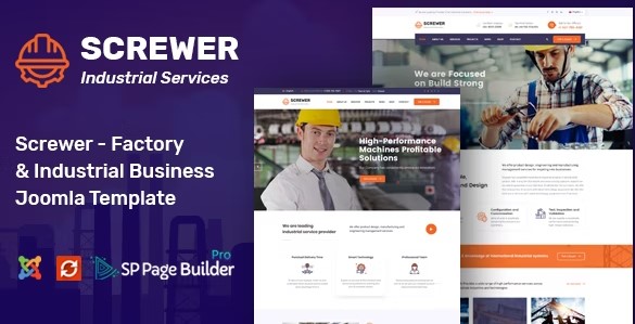 Screwer Joomla Template