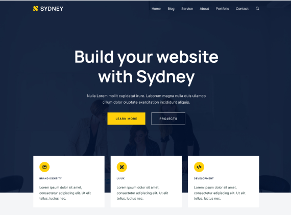 Sydney WordPress Theme