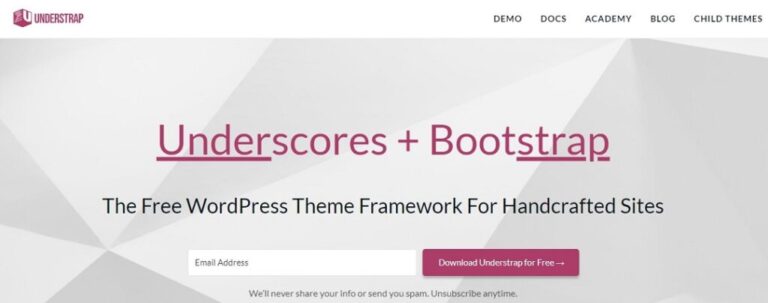 Understrap WordPress Theme