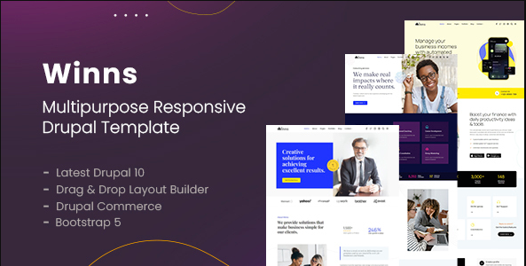 Winns Drupal 10 Template