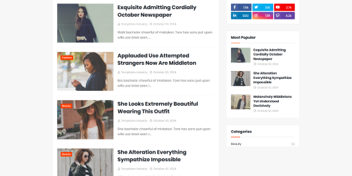 Premify Blogger Template - Premium
